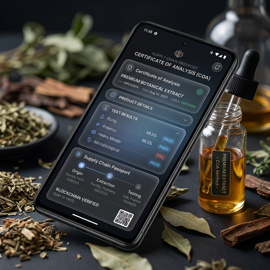 Digital Traceability Passport App
